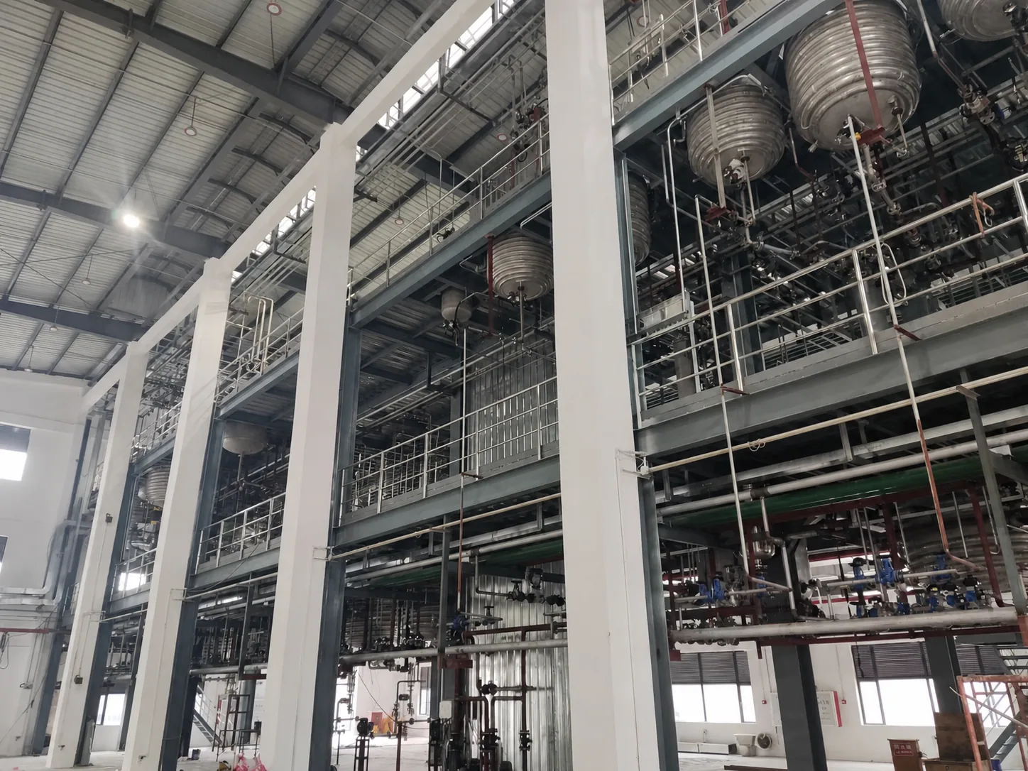 SUMDA production line and reaction equipment